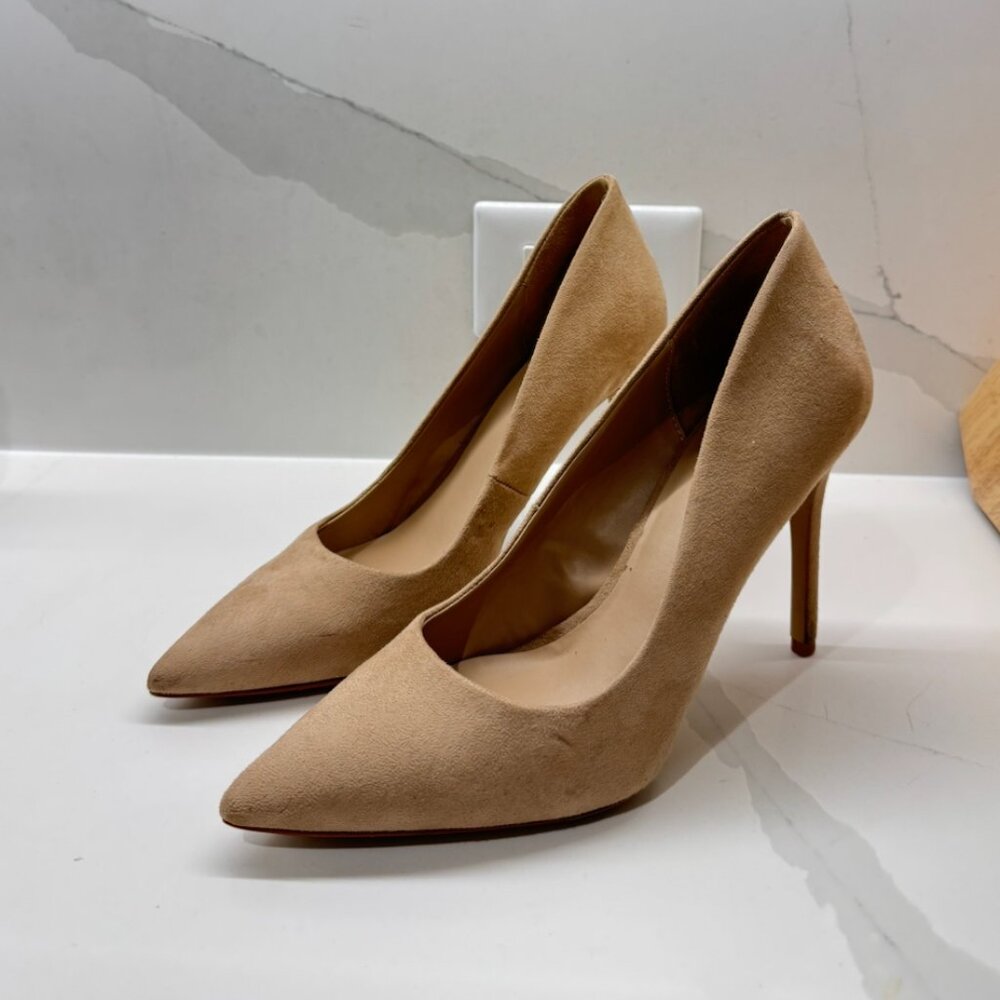 Mix No. 6 Nude Suede Pumps Size 9